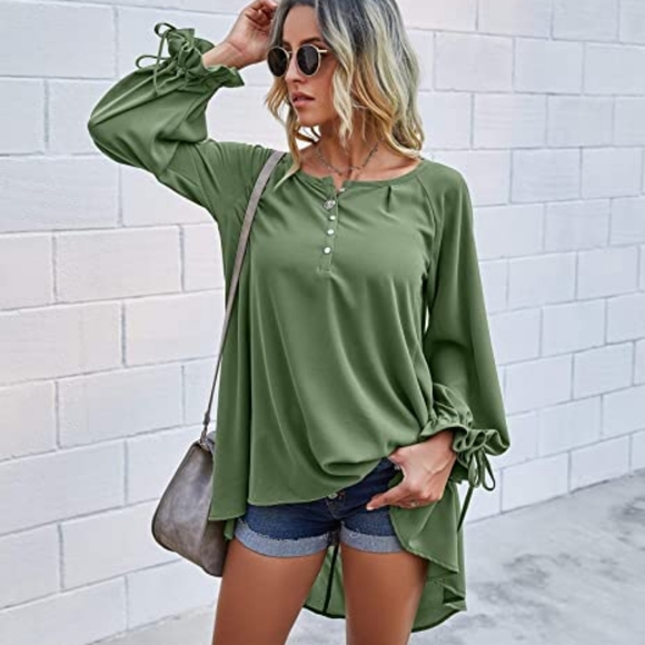 Asymmetrical Tunic Top 🔥 - Picture 3 of 8